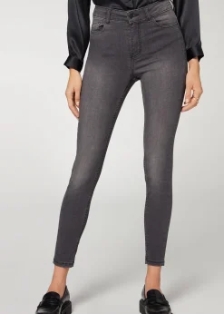 Jean Superskinny Taille Haute Denim Super Flexible