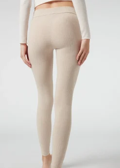Legging Avec Cachemire