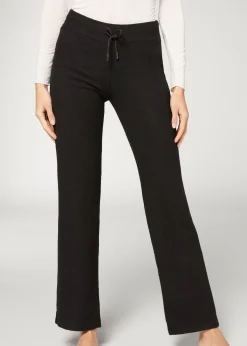 Legging Coupe Droite Cachemire