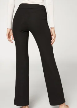 Legging Coupe Droite Cachemire