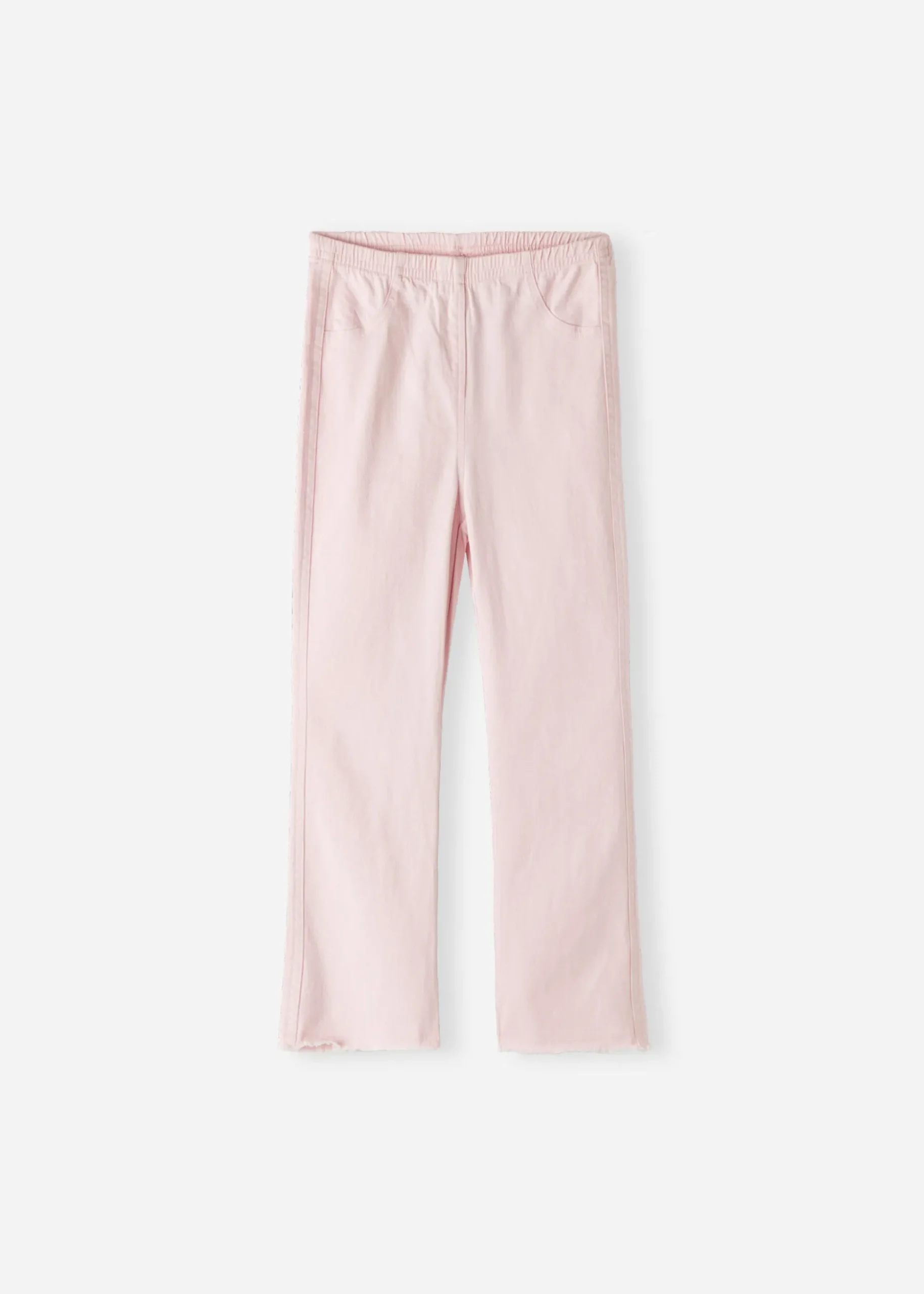 Legging Court En Jean A Pattes D'Elephant Pour Fille