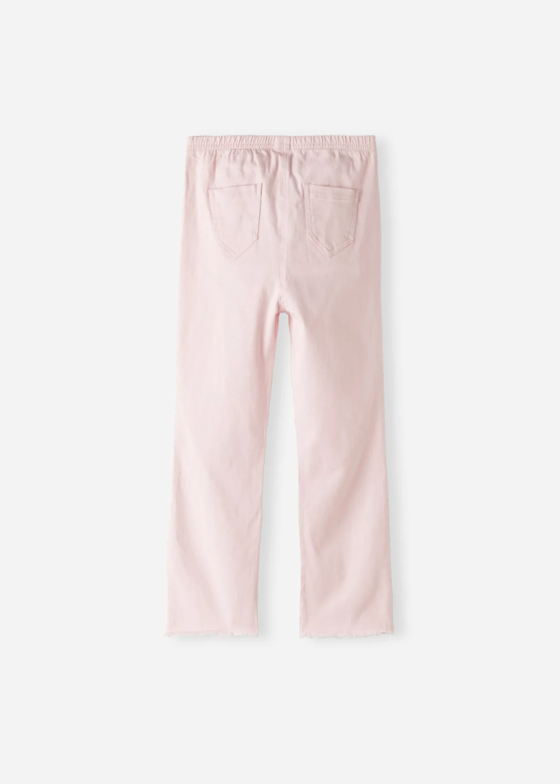 Legging Court En Jean A Pattes D'Elephant Pour Fille
