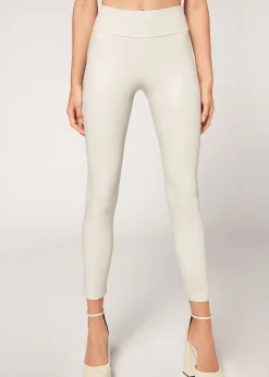 Legging Effet Cuir