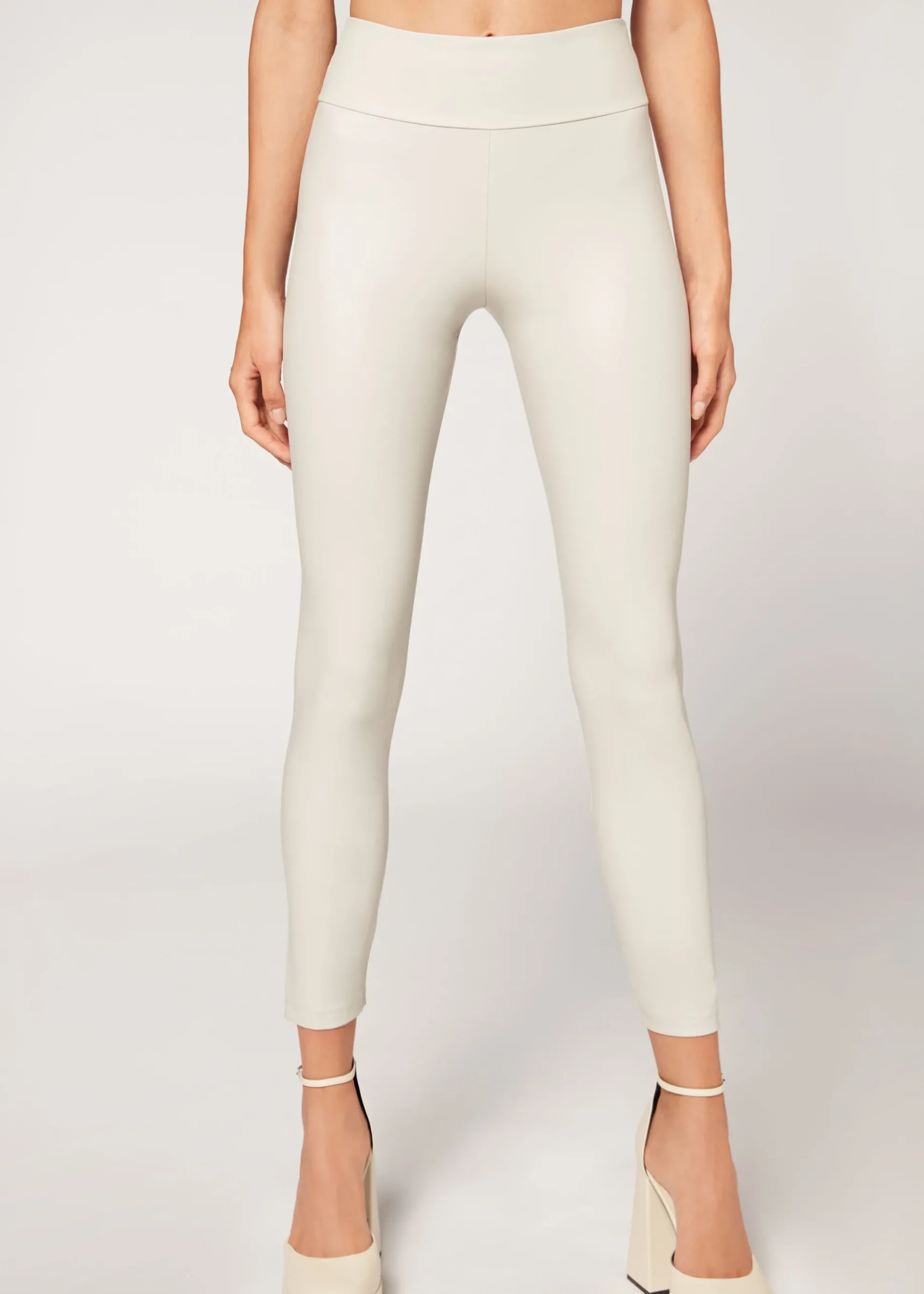 Legging Effet Cuir