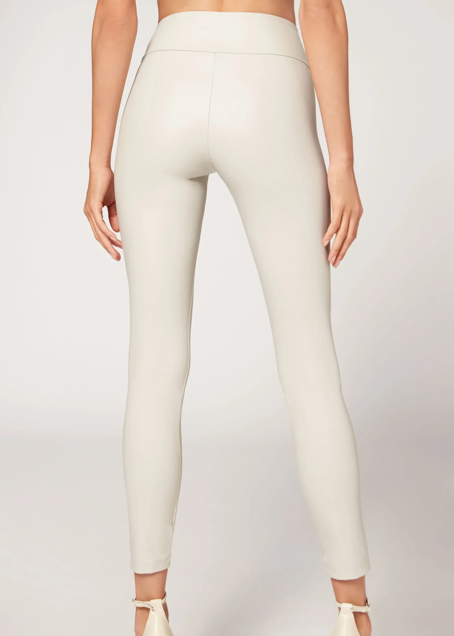 Legging Effet Cuir