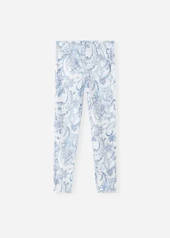 Legging En Jean A Motif Paisley Pour Fille
