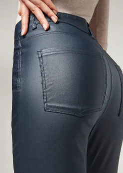 Legging Skinny Effet Cuir