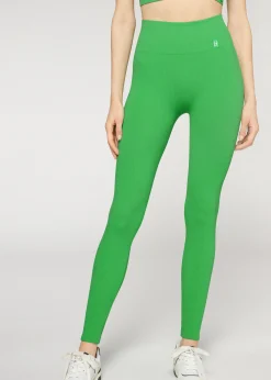 Legging Sportif Sans Coutures A Fines Cotes