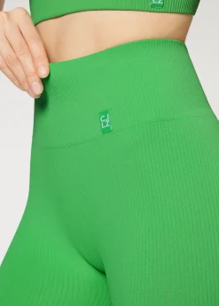 Legging Sportif Sans Coutures A Fines Cotes