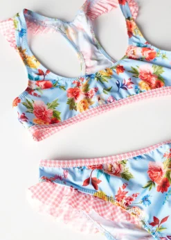 Maillot De Bain Deux Pièces Fleuri Fille Masha
