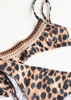 Maillot De Bain Deux Pièces Animalier Fille Bilbao