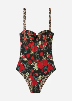 Maillot De Bain Une Pièce Reversible Legerement Rembourre Nizza