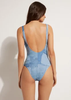 Maillot Une Pièce Denim Ibiza