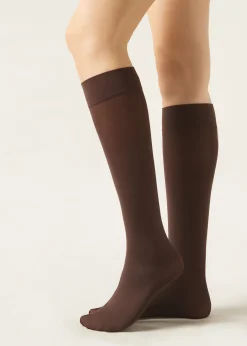 Mi-Bas Opaques 60 Deniers En Microfibre