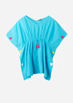 Robe Kaftan Fille Avec Pompons