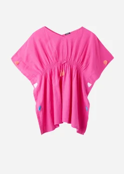 Robe Kaftan Fille Avec Pompons