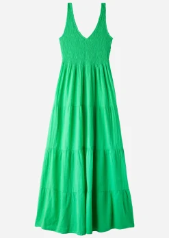 Robe Longue Avec Jupe A Volants