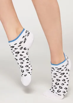 Socquettes Fantaisie A Petits Carreaux