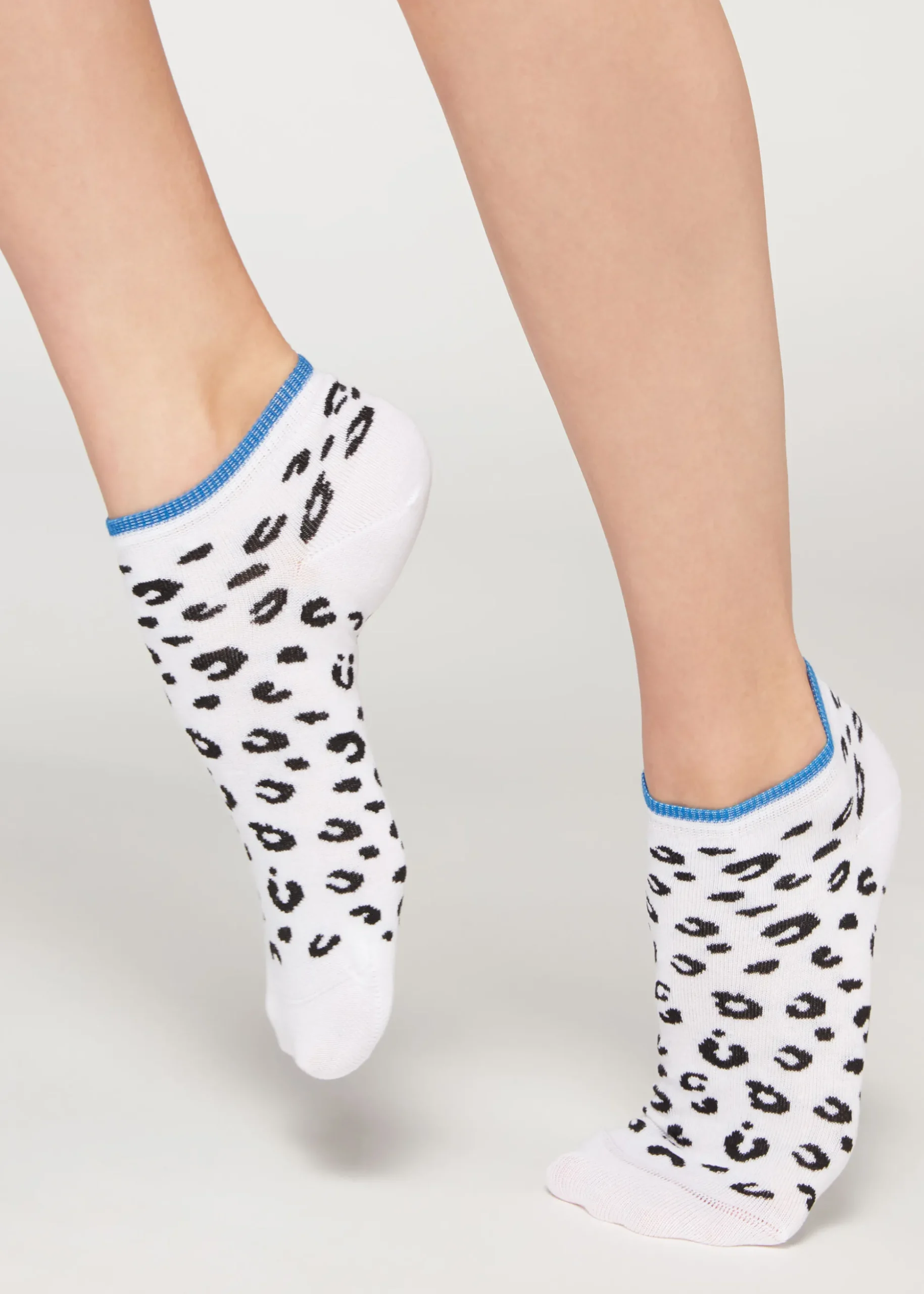 Socquettes Fantaisie A Petits Carreaux