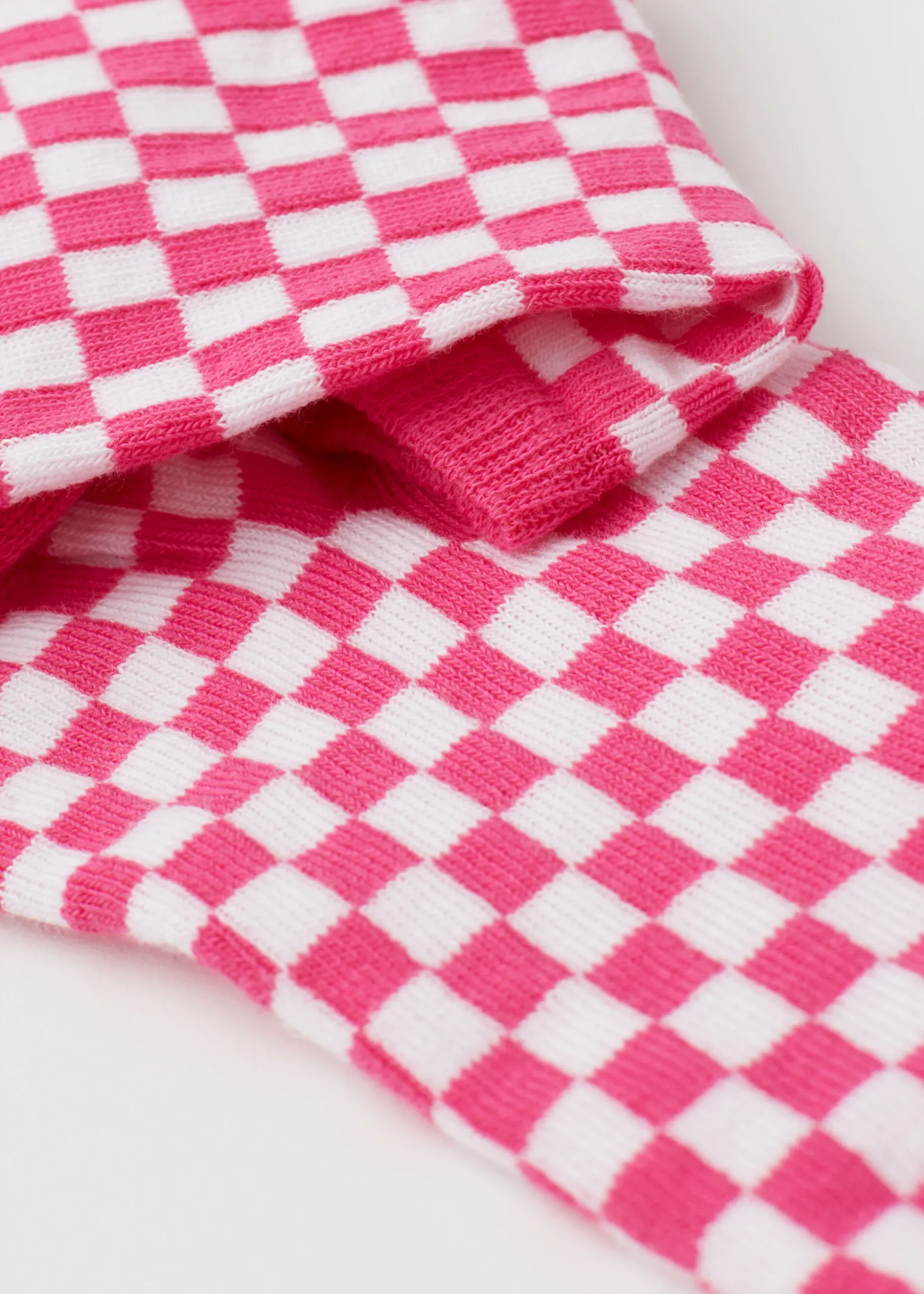 Socquettes Fantaisie A Petits Carreaux