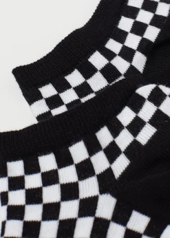 Socquettes Fantaisie A Petits Carreaux