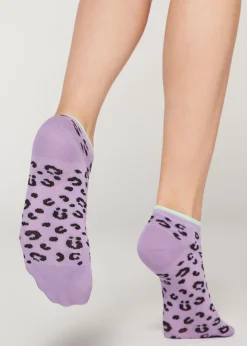 Socquettes Fantaisie A Petits Carreaux